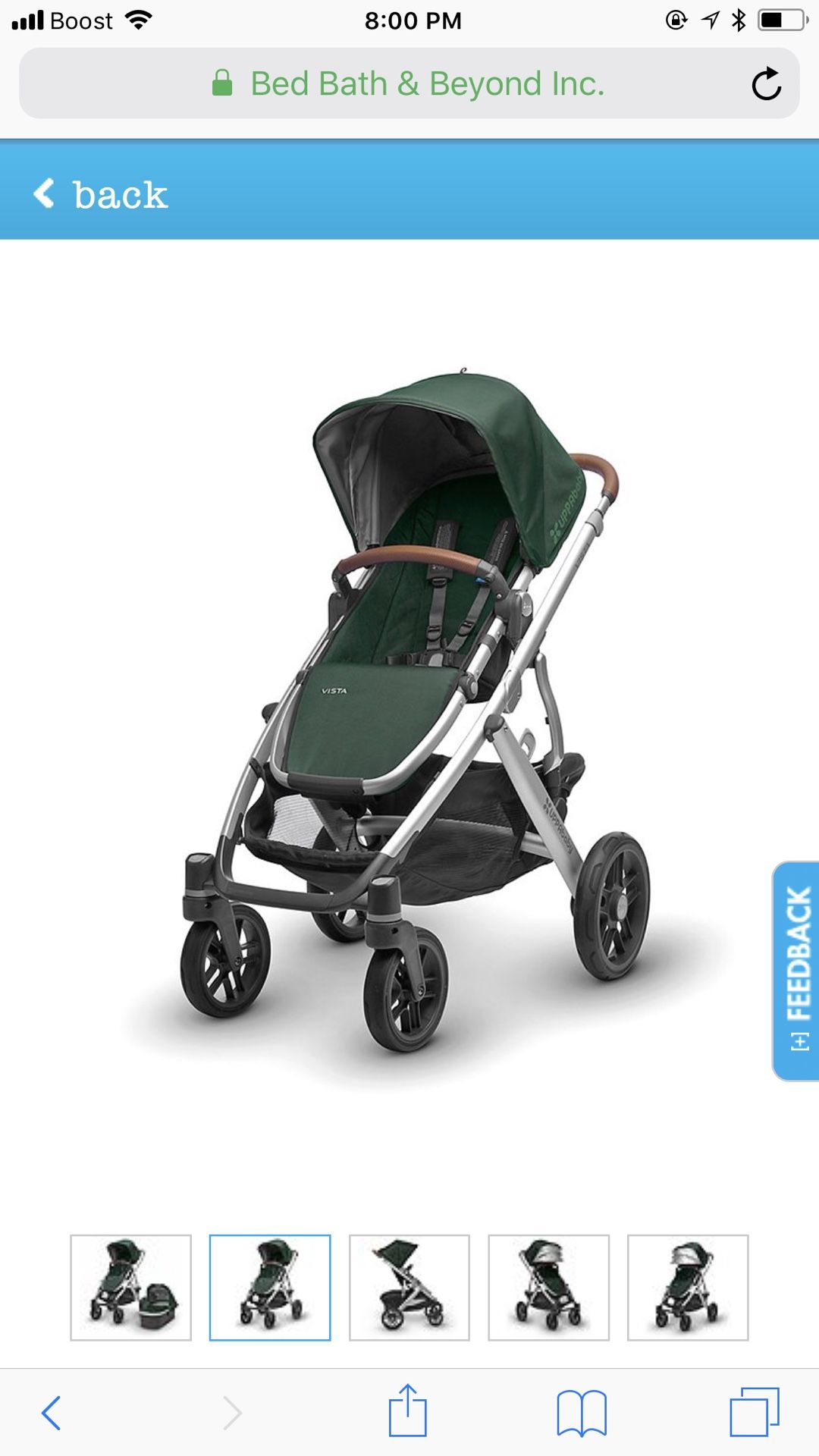Brand new Uppababy vista stroller set for Sale in Las Vegas NV