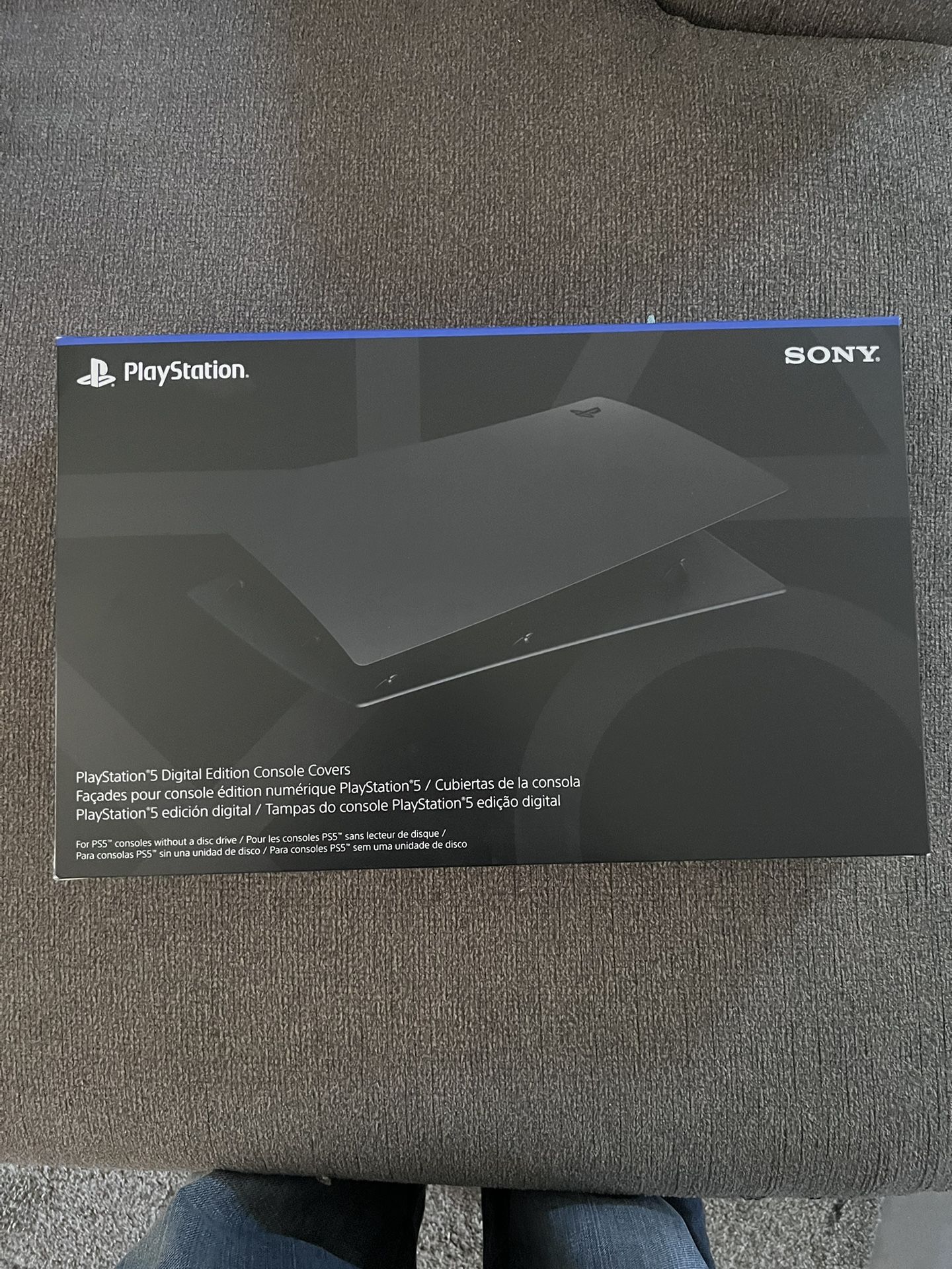 Black Ps5 cover plates