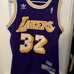 Magic Johnson jersey men's small VINTAGE ADIDAS HARDWOOD CLASSICS L.A. Lakers