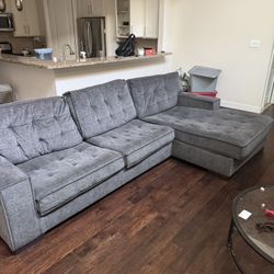 Large Family Size Couch With Large Chase. 