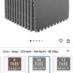 ProSourceFit Interlocking Foam Tiles 