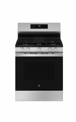 GE Stainless Steel Gas Range