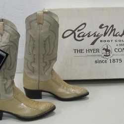 Vintage Eel Cowboy Boots - Larry Mahan’s