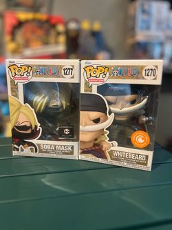 Funko Pop One Piece Soba Mask & Whitebeard Set