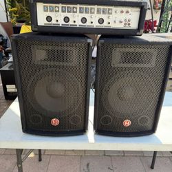 Speakers And Amplifier 