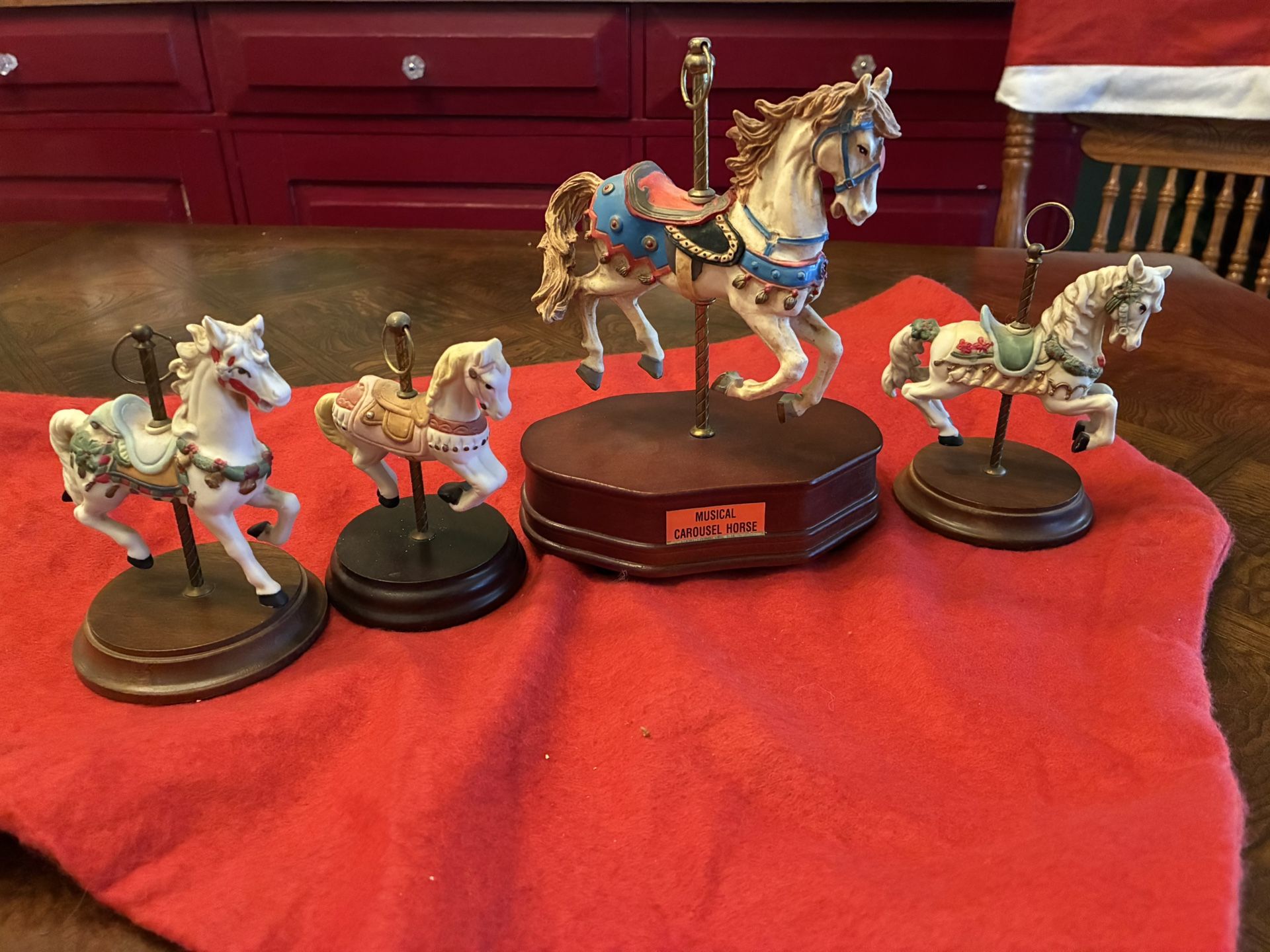 Carousel Horse Figurines