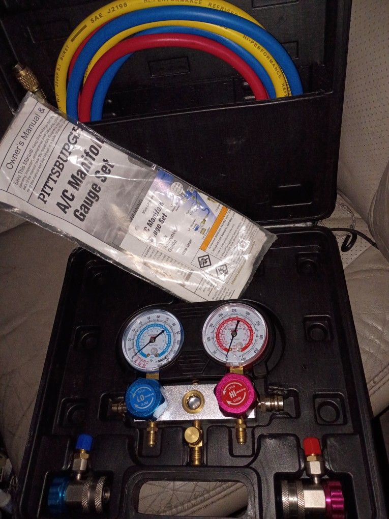 Pittsburgh A/C manifold Gauge Set