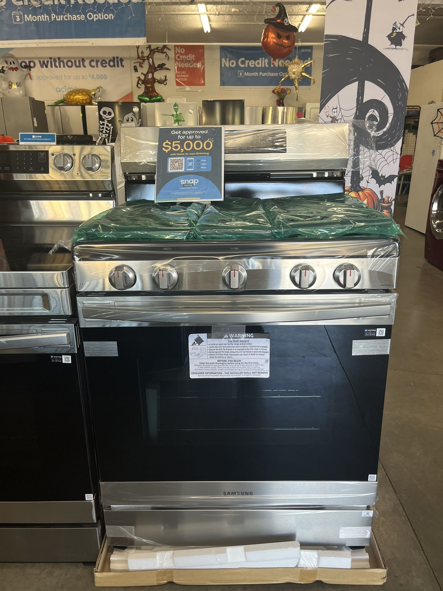 Samsung Slide In Stove