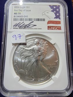 2024 Ms70 Miles Standish Silver Eagle