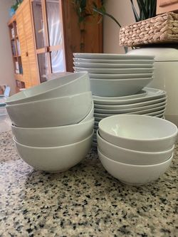 Set of IKEA plates