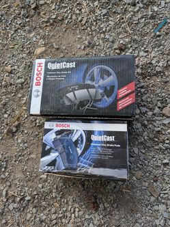 Brand New Bosch QuietCast Front & Rear Brake Pads – Fits Volvo S60, V70, XC70, S80