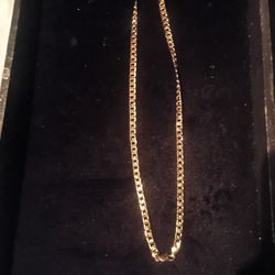 14k GOLD PLATED THIN 18 Inch THIN Necklace 