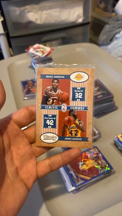 Magic Johnson James Worthy 2010-11 Panini Classic Combos /250 No. 2