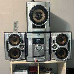Sony Compact Disc Deck Receiver 