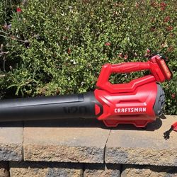Cordless Leaf Blower With Battery And Charger 