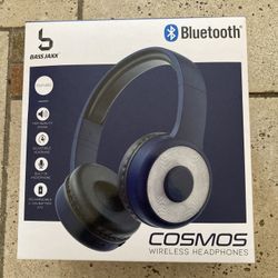 NWT Bluetooth Wireless Headphones Blue