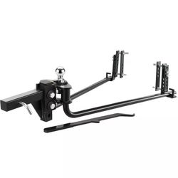 NEW IN BOX SKYSHALO Weight Distribution Hitch Kit 2 in. Shank Weight Distributing Hitch 2.5 in. Drop, 6.5 in. Rise (10K lbs., 35 in. Bars)