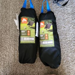 2 Backpacking Chairs