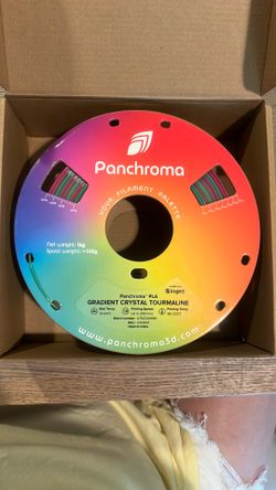 Panchroma PLA gradient crystal tourmaline filament
