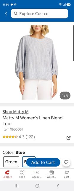 Woman's Matty M shirt