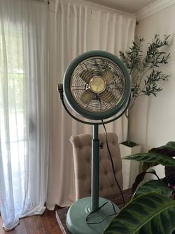 Nautica Home Vintage Style Pedestal Fan