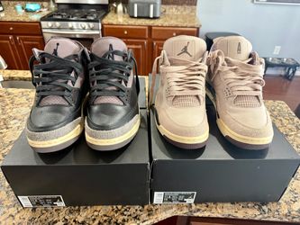 Nike air Jordan 3 & 4 A Ma Maneire size 10 men, 11.5 W