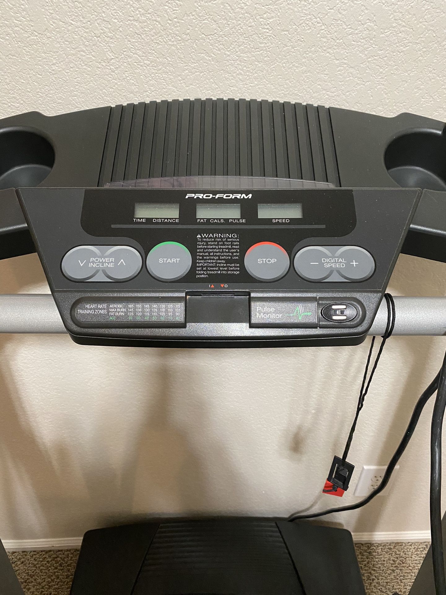 Pro Form 345s crosswalk treadmill /space saver for Sale in Goodyear, AZ