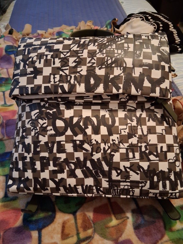DKNY Backpack Purse. New. Tags On.