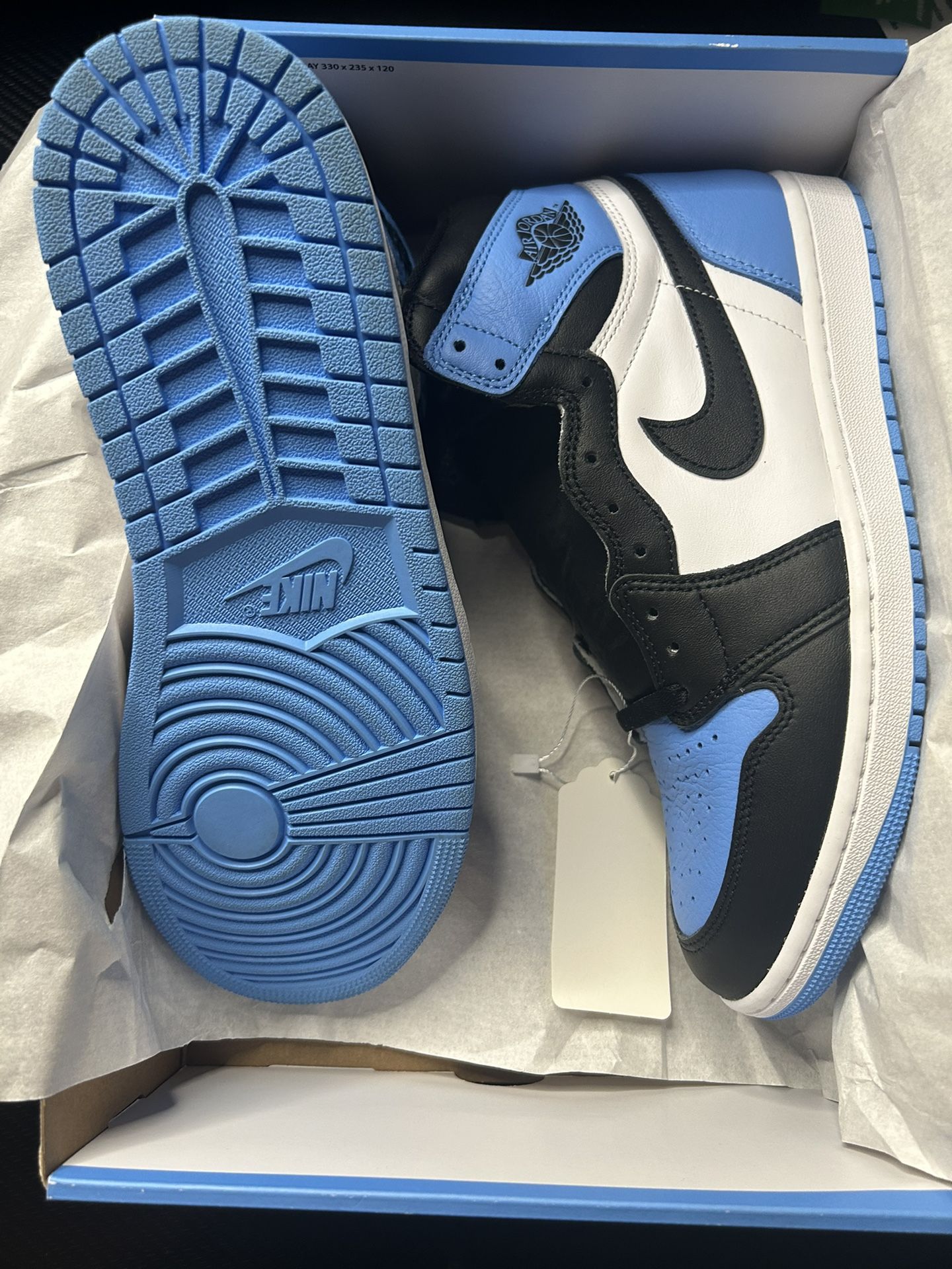 Jordan 1 High Unc Toe Size 10.5 Used