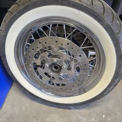 16 In Rim And Tire With Rotors