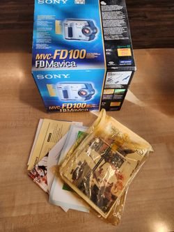 Sony FD100 Mavica Digital Camera 