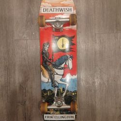 Complete Erik Ellington DeathWish Skateboard 