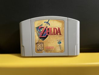 The Legend of Zelda Ocarina of Time OOT for Nintendo 64 video game system n64 console authentic genuine Link