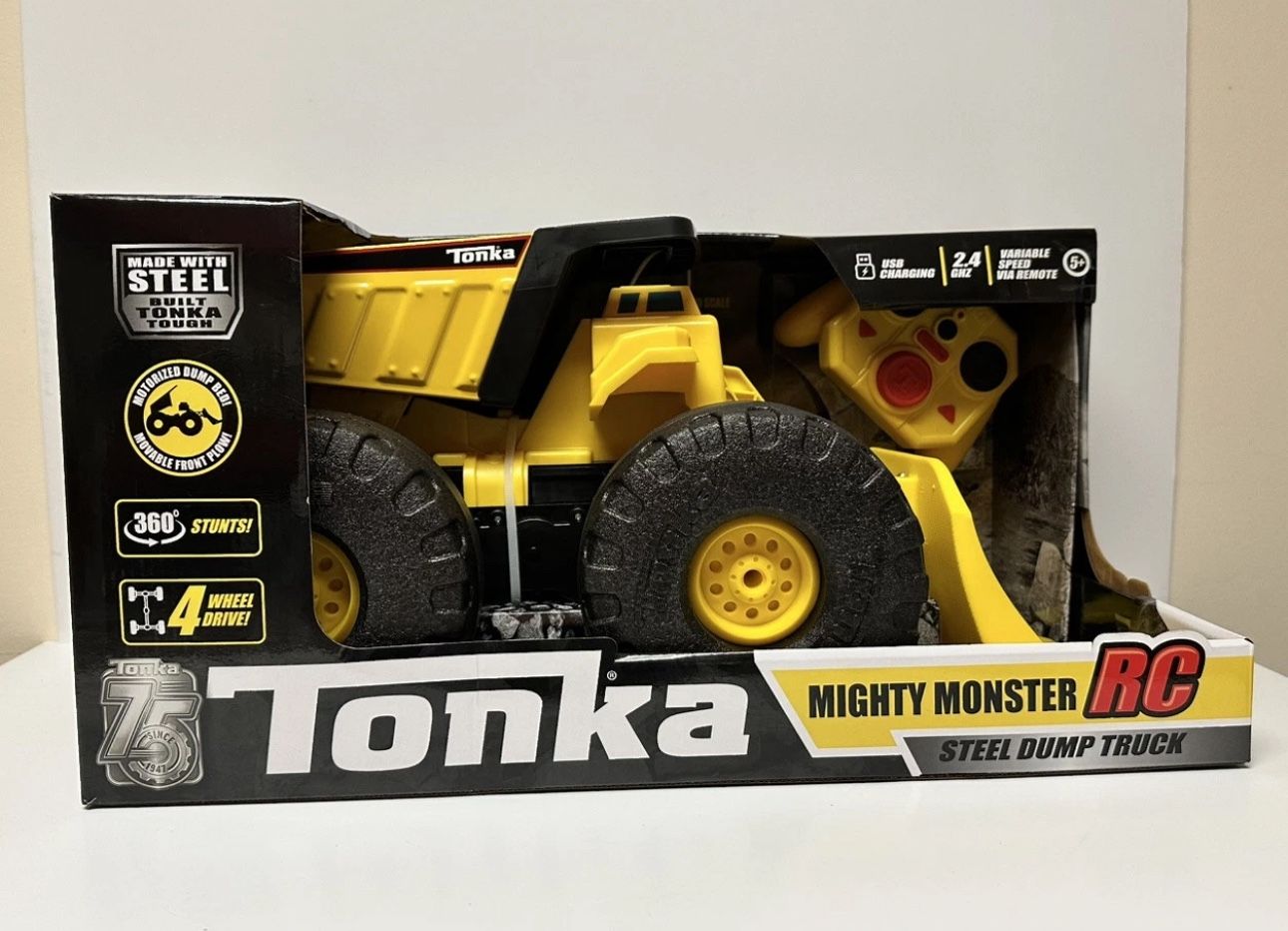 Tonka Remote Control Mighty Monster Dump Truck