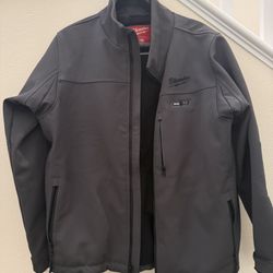 Milwaukee M12 Heated Jacket (Large) – TOUGHSHELL Gray 