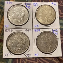 Silver Morgan Dollar Coin Collection