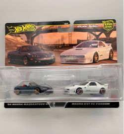 Hot Wheels Car Culture Mazda 2-Pack