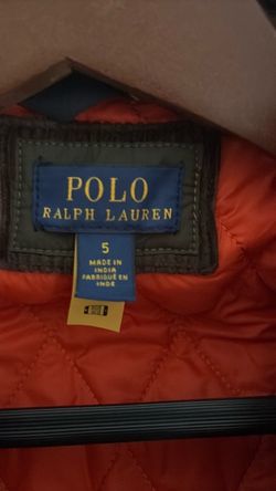 Polo Ralph Lauren Kids Quilted Jacket Size 5