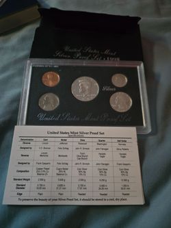 1998 US Mint Silver Proof Set