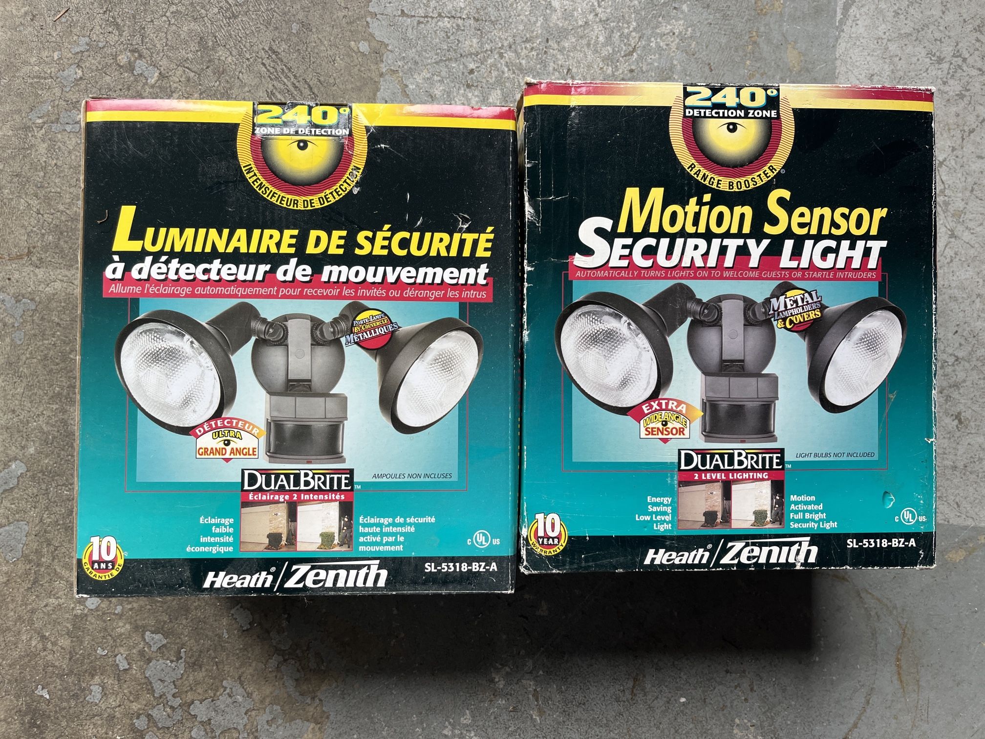 NEW Motion Security Lights (2 Boxes)