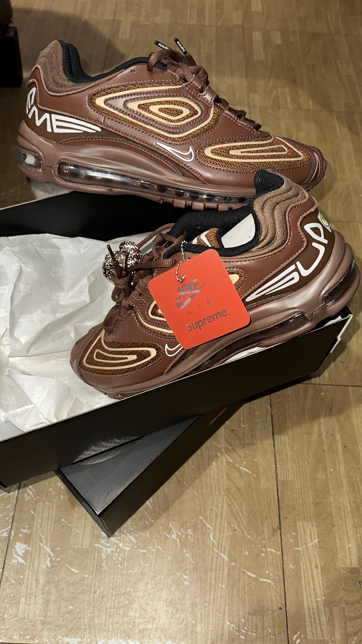Nike Supreme Air Max 98 TL Brown for Sale in Brooklyn, NY - OfferUp
