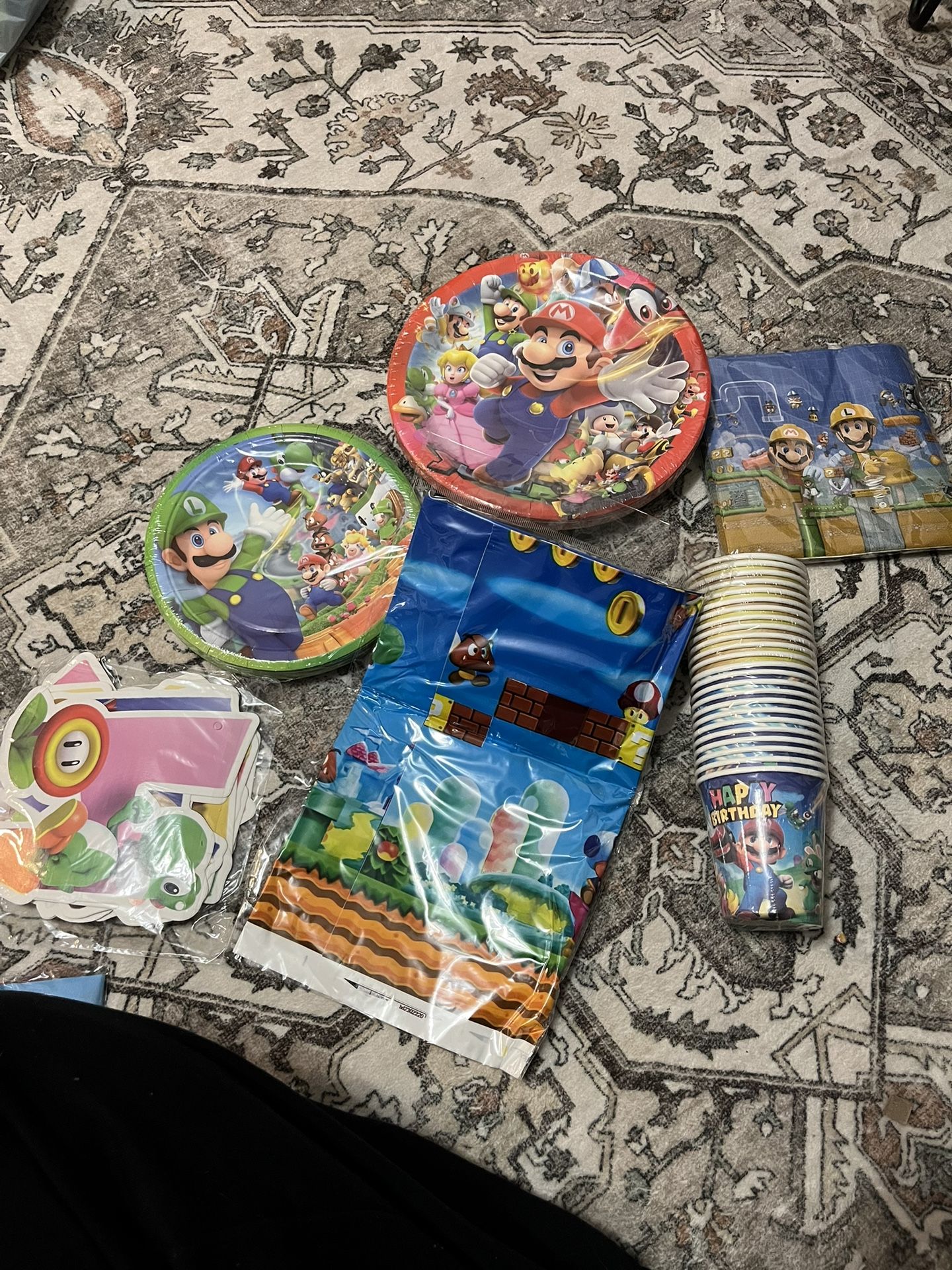 Super Mario’s Party Supplies Birthday