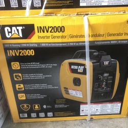 Brand New in Box CAT INV2000 Gas Powered Generator