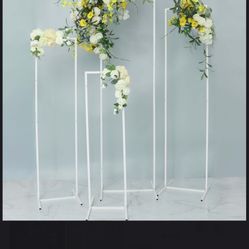 White Metal Wedding Arches