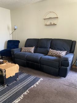 Living Spaces Electric Reclining Couch