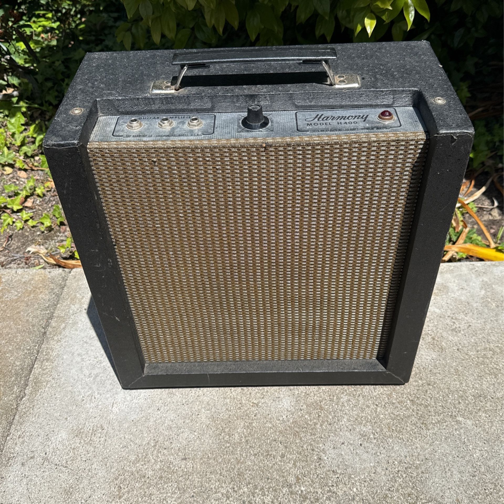Harmony Model H400 Vintage Guitar Tube Amp