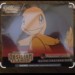 Obsidian Flames Pokemon Center Etb Sealed 