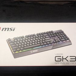 MSI Vigor GK30 Gaming Keyboard 