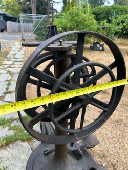 Cool metal thing treadle mobile contraption