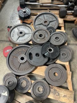 Olympic metal plates